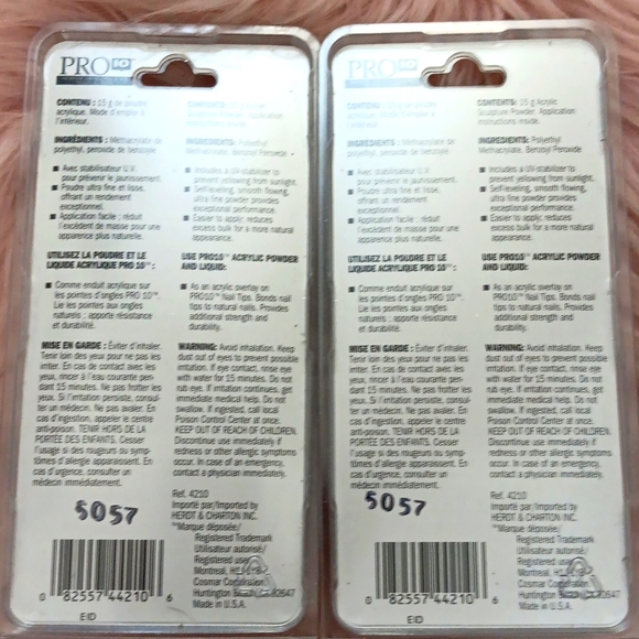 Brand New Pro 10 Acrylic Nail Sculpture Powder-2CT - Picture 2 of 2